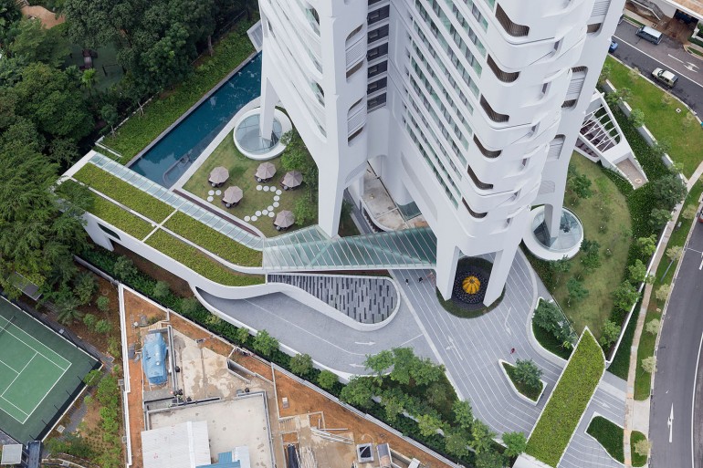 Ardmore Residence, Singapore, của UNStudio (Ảnh: Iwan Baan ©)